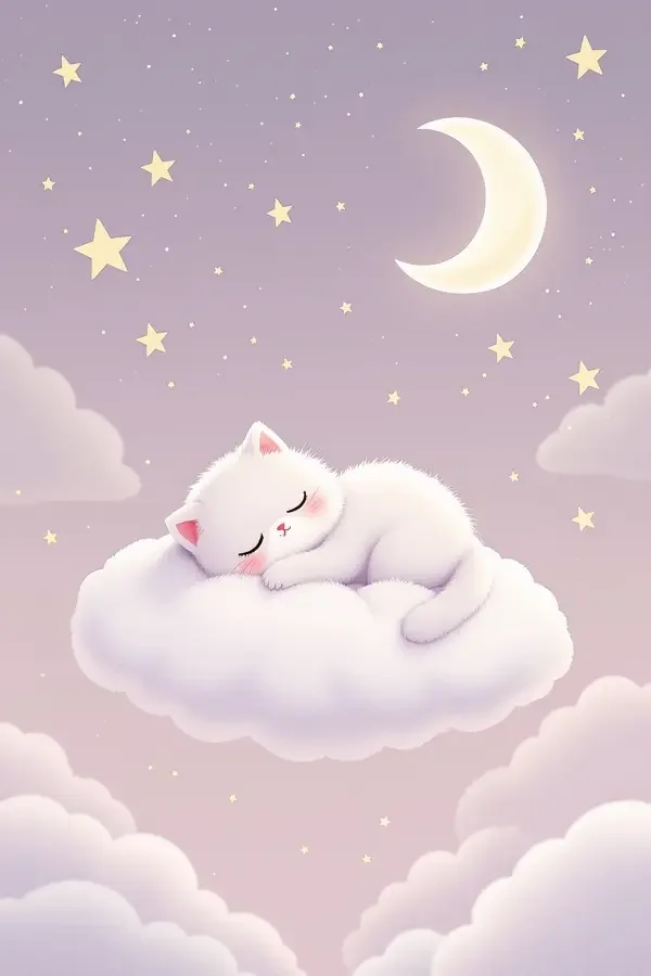 猫咪的梦 - 动画短片海报